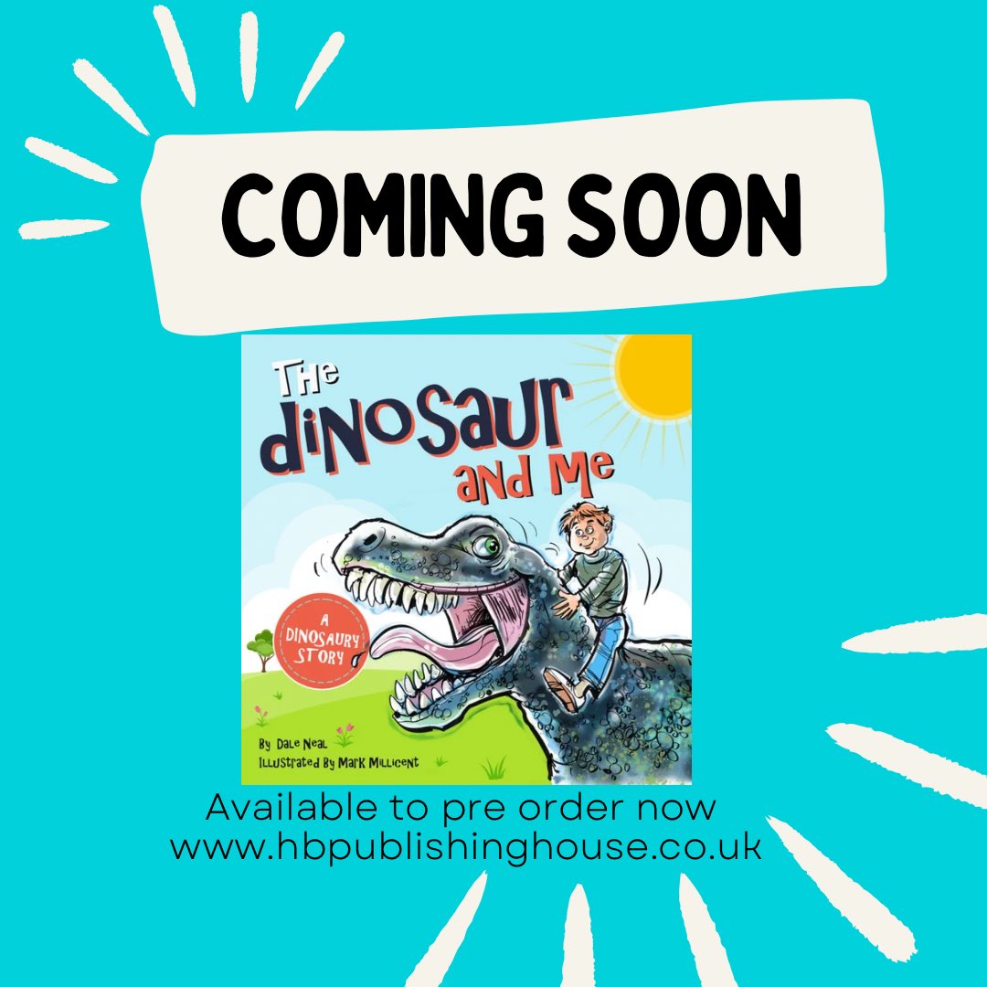 The Dinosaur and Me by @daleneal12 @markmillicent is out this month and we cannot wait! Get your pre-order in now #outthismonth #preordernow #dontmissout #dinobook #childrensbook