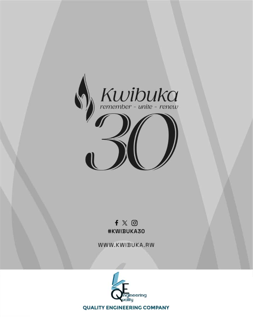 QualityEngine14's tweet image. QEC LTD stands in solidarity with the Rwandan community as we mark the 30th Commemoration of the 1994 Genocide against the Tutsi. Together  we remember the innocent victims who lost their lives and cherish their memory.We build a future of unity, peace, and prosperity. #Kwibuka30