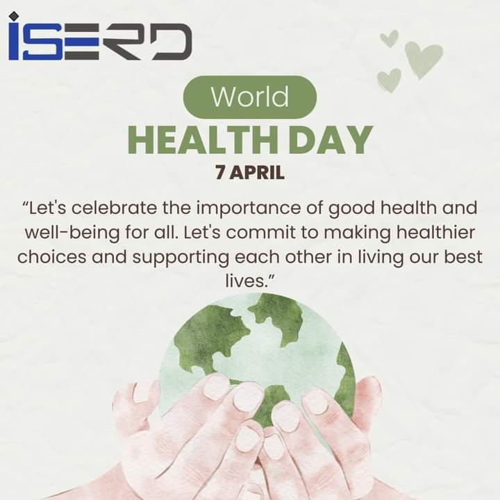 Let us spread awareness for the right to healthcare irrespective of caste, creed, colour and economic strata. This World Health Day, let us stand tall to support #HealthCareForAll. 

#iserd #WorldHealthDay #CareHealthInsurance #Health #Care