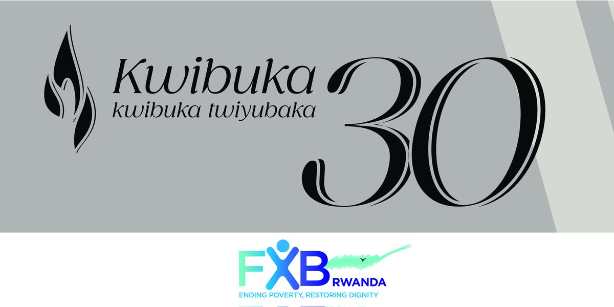 Today, we commemorate the start of #Kwibuka30. FXB Rwanda joins Rwandans and the rest of the World to honor over million of Tutsi lives lost during the 1994 Genocide against the Tutsi. Remember, Unite, Renew.