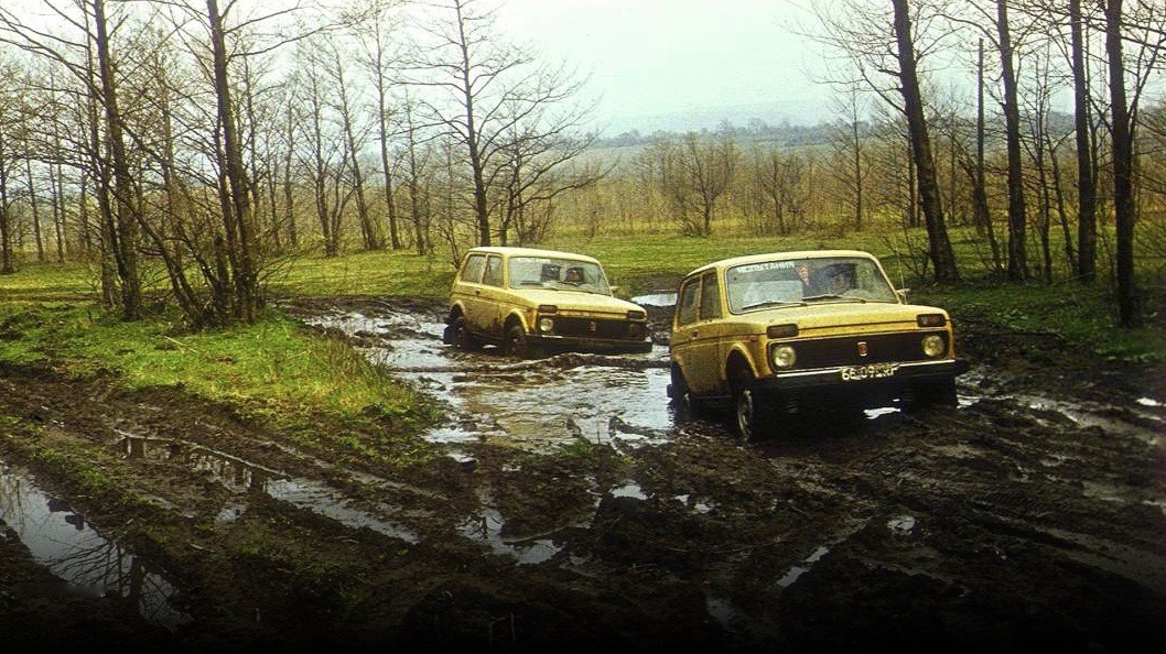 LADA Niva VAZ 2121 test drive, 1977.