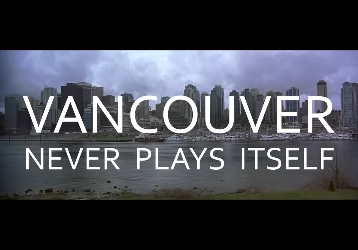 Though @tonyszhou’s X (Twitter) account is ‘defunct’ I just watched “Vancouver Never Plays Itself” which has over 2M views! youtu.be/ojm74VGsZBU?si… It’s a compelling question: is #Vancouver a backlot or can it play itself in film & TV? It has! Here’s a quick list from memory: 1/