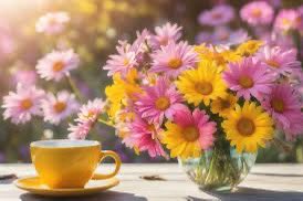 ☕️☕️☕️ May flowers always remind us why rain is necessary. #Coffee helps @Cbp8Cindy @QueenBeanCoffee @suziday123 @LoveCoffeeHour @FreshRoasters @Stefeenew #CoffeeBreak #CoffeeLovers #coffeemug #CoffeeTime #CoffeeTalk #CoffeeCulture #CoffeeAddicts #CoffeeShop