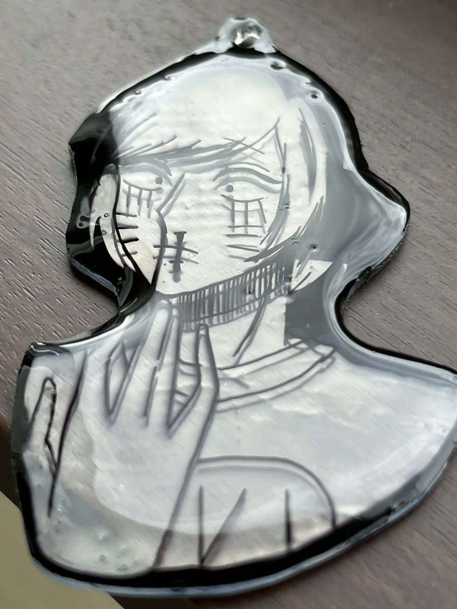 uru673's tweet photo. グッズがなければ作ればいい。
てことで失敗 https://t.co/t1zJOSQynK