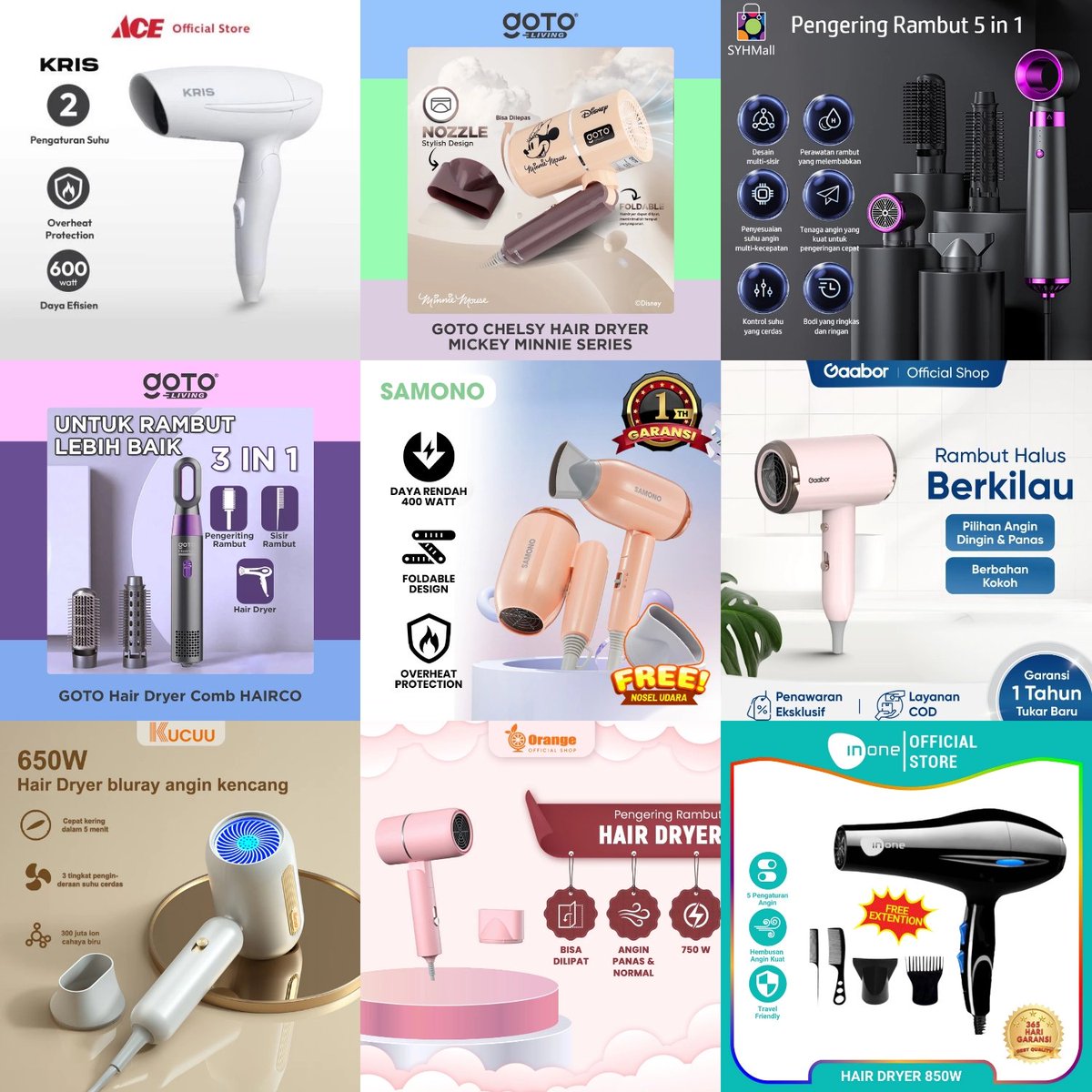 1Hari1Meme's tweet photo. Rekomendasi Hair Dryer Under 200 RB | Pengering Rambut

— a thread https://t.co/BzzJngEjNy