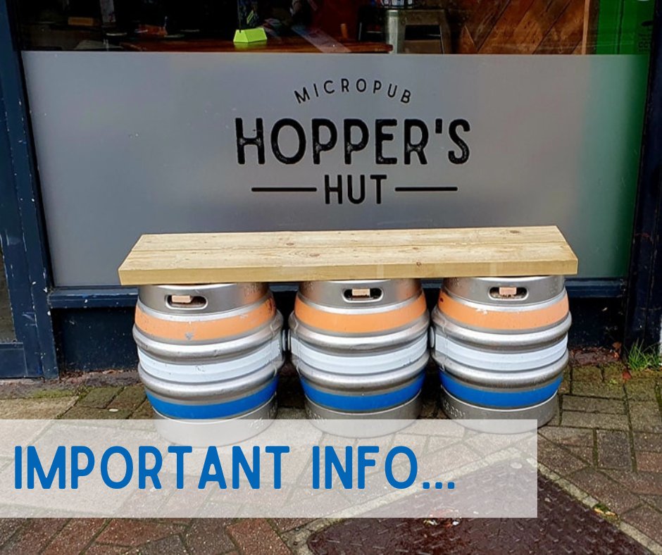 Change of opening hours...

CLOSED MONDAYS &amp; TUESDAYS
THURSDAYS 5pm - 10pm

Our opening hours are now as follows:

Wednesday &amp; Thursday 5pm - 10pm
Friday 3pm - 11pm
Saturday 2pm - 11pm
Sunday 2pm - 9pm