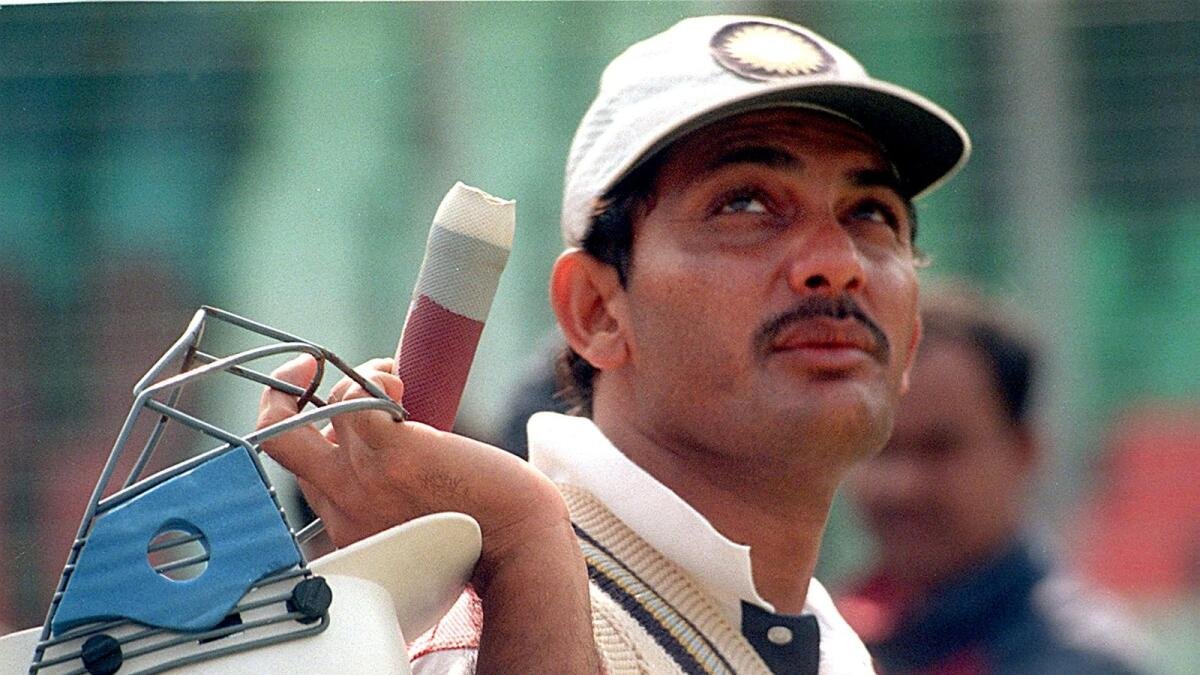 Cricket is a visual sport & you remember the players by their playing style rather than the records...Yet very few players have that magic which you just can't forget if you've watched it live... One such player batted with White Helmet, Amulet(taveez) around the neck, raised