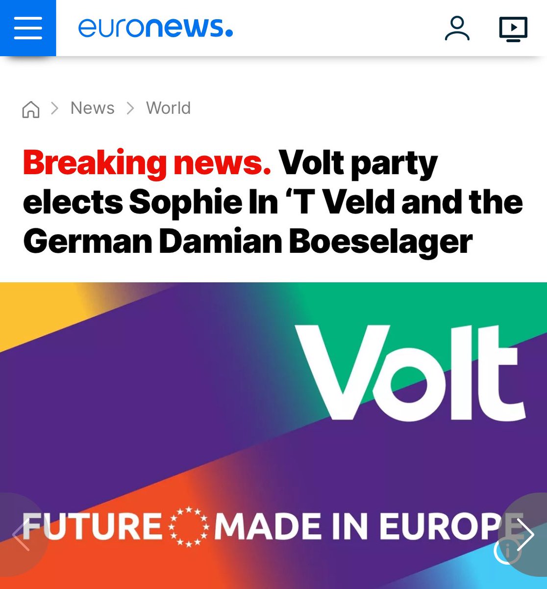 Thanks everyone for the support! Now, get ready to debate, von der Leyen - we are coming :) euronews.com/2024/04/06/vol…