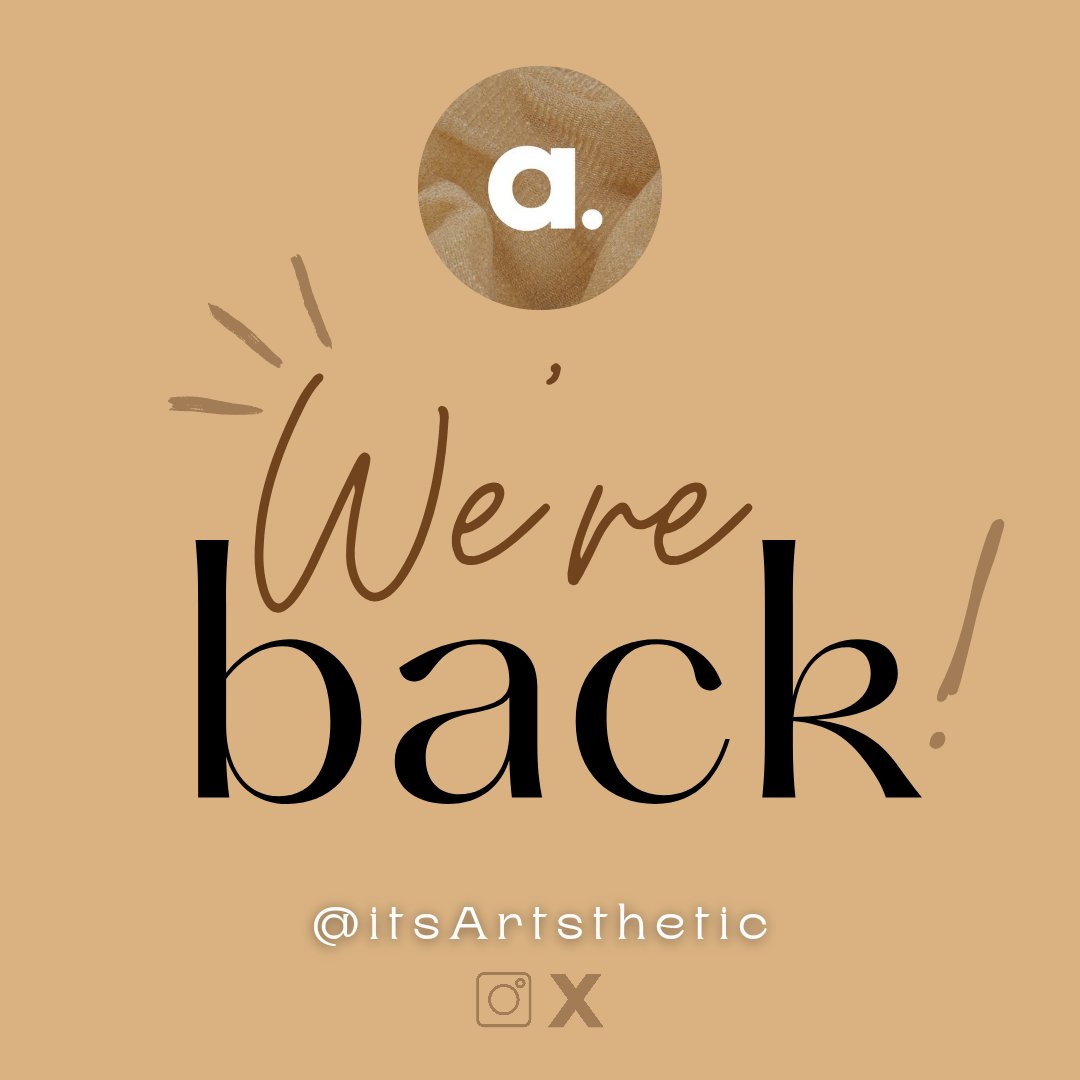 Guess who's back! Super excited to reignite our mission of showcasing the best black art from around the world. It's been a while... Should we have our eyes on anyone? Drop your artworks now and let's celebrate the incredible talent together!🎨 #itsArtsthetic #BlackArt