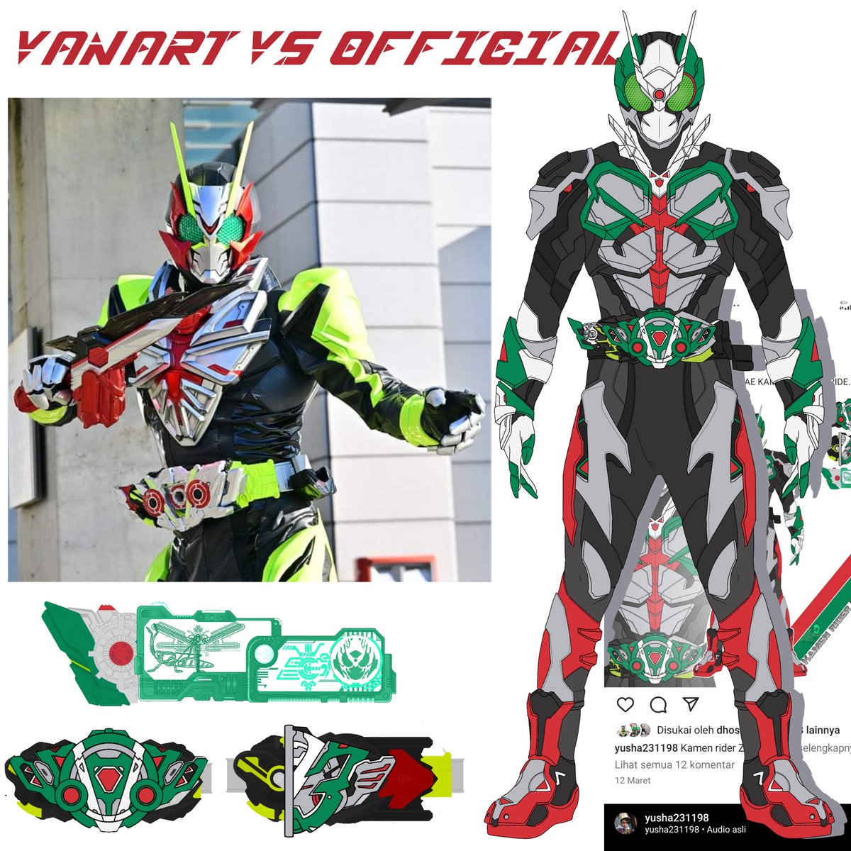 Kamen rider Zero-Three

Fanart prediction vs Official 

#kamenrider #kamenriderfanart #kamenriderconcept #kamenriderconceptart #reiwarider #kamenriderzeroone #kamenriderzero-one #tokusatsu #tokufans #tokusatsuindonesia