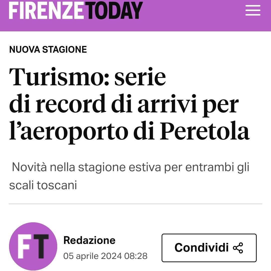 FI_Possibile's tweet photo. E c'è chi pensa che serva fare una nuova pista all'#aeroporto di #Firenze per far arrivare piú #aerei e piú grandi, per aumentate il numero di visitatori.
Mentre in città si ragiona su come diminuire le presenze #turistiche che ormai sono evidentemente eccessive
1/2 #Overtourism https://t.co/h9U90g3Y7e