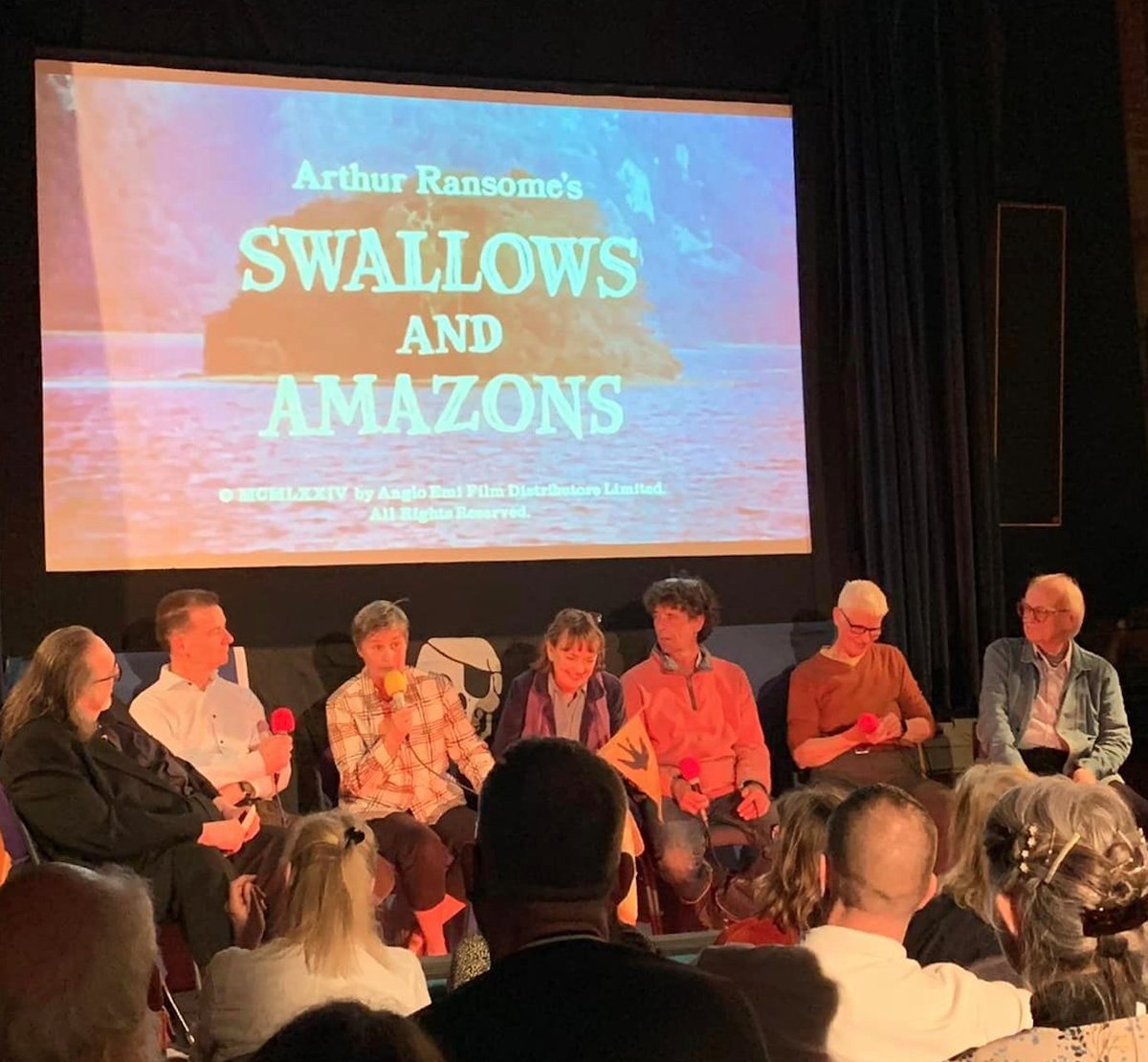 @Jonny_Hallidaye The cinema had a full house. I'm sure the Swallows and Amazons weekend @windermerejetty on 29th & 30th June will also be popular. #movieswithfriendz