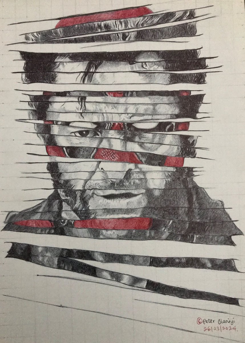 I present to you my first complete drawing of 2024.
DeadpoolXWolverine
Medium: Pen on paper.
 
1 down, 39 to go, By God's grace.