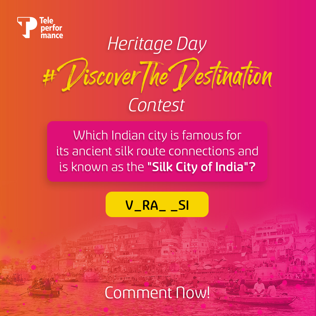 The 2nd question of #DiscoverTheDestination Contest is here! Tag @tpindiaofficial, Use #DiscoverTheDestination, #TPIndia, Tag 3 friends, and Comment now! #TPIndia #ContestAlert #WorldHeritageDayContest #HistoryMystery #Contest