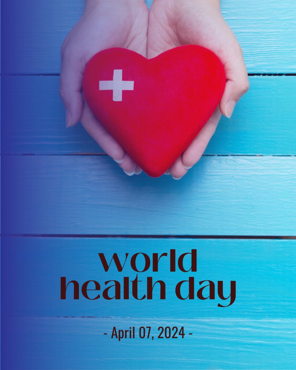 Today, celebrate #WorldHealthDay by making a small change for your well-being. 

Go for a walk, cook a nutritious meal, or meditate. 

Every step counts towards a healthier you! 

#asklepieiahealth #health #healthy #healhtyliving #betteryou #mindfulness #betterliving
#betterlife