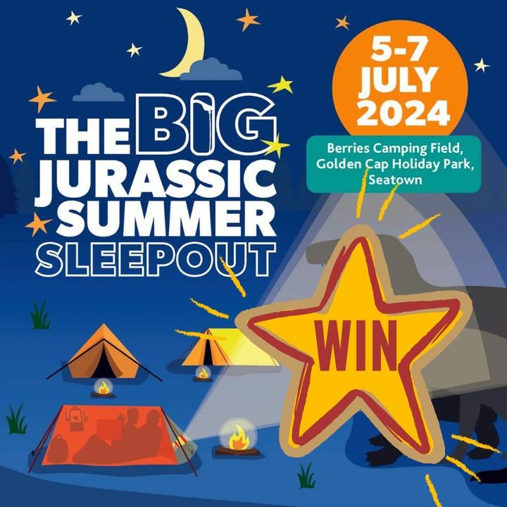 🌟  WIN A FAMILY PASS TO THE BIG JURASSIC SUMMER SLEEPOUT  🦖

The prize is for a family ticket. Max. of 2 adults and 4 children. This includes Friday and Saturday night non-electric camping and access to all activities (Worth £160)

Enter here 🔗 bit.ly/3Tqdx4D
