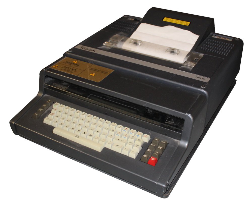 I’m hunting for an old Trend Teleprinter. The RAF unit I used to be part of is looking for one for its museum as we used to used them a lot. I know NHS hospital frame rooms used to have them for their ISDX phone systems and I bet one is still gathering dust somewhere.