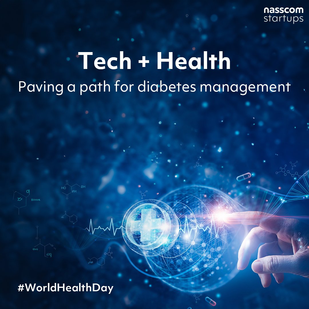 nasscomstartups's tweet photo. This #WorldHealthDay, we acknowledge the role of technology in revolutionizing #healthcare, particularly in diabetes management. @AarcaResearch, is pioneering non-invasive diagnosis and maintenance procedures for diabetes and hypertension through innovative technology. https://t.co/m7844YvH5f
