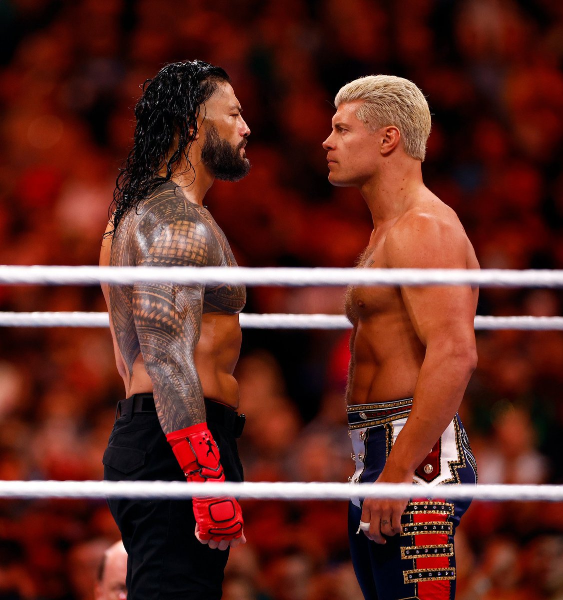 ProWFinesse's tweet photo. Roman Reigns vs. Cody Rhodes 2 will be the most overbooked match in history.

I am ready. https://t.co/JttLdH1ReY