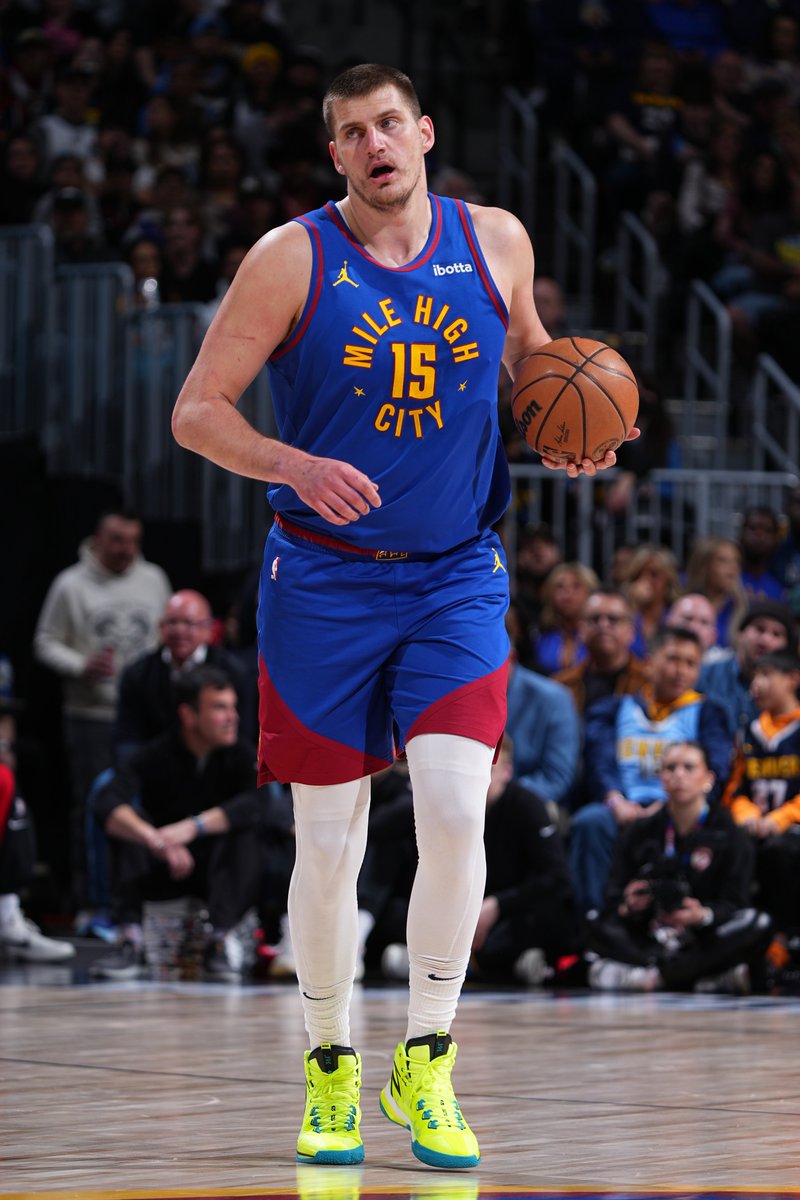 NBAHistory's tweet image. Nikola Jokic and Domantas Sabonis are the only players in NBA history to record 25+ triple-doubles in the same season.