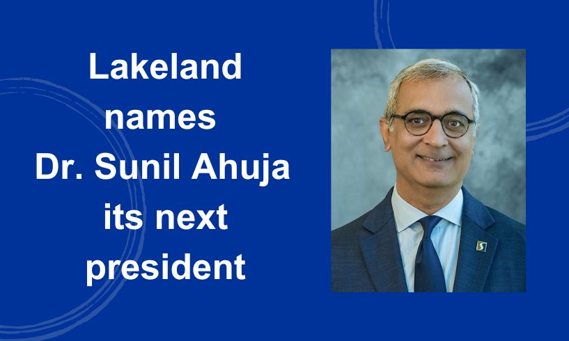 Lakeland Community College names Dr. Sunil Ahuja as its next president: nisod.cc/3vHaXiS via @LakelandCommCol