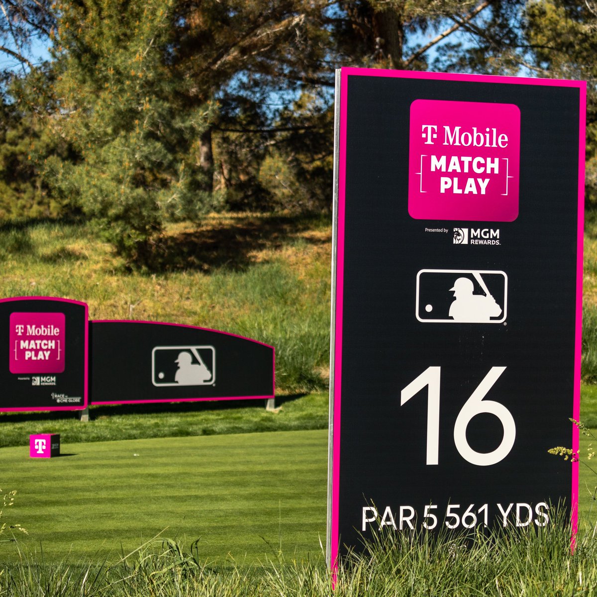 Game respect game 🤝 As we head into our 9th inning, special shout out to our friends over at the @MLB for their support of the @LPGA and the #LPGAMatchPlay.
