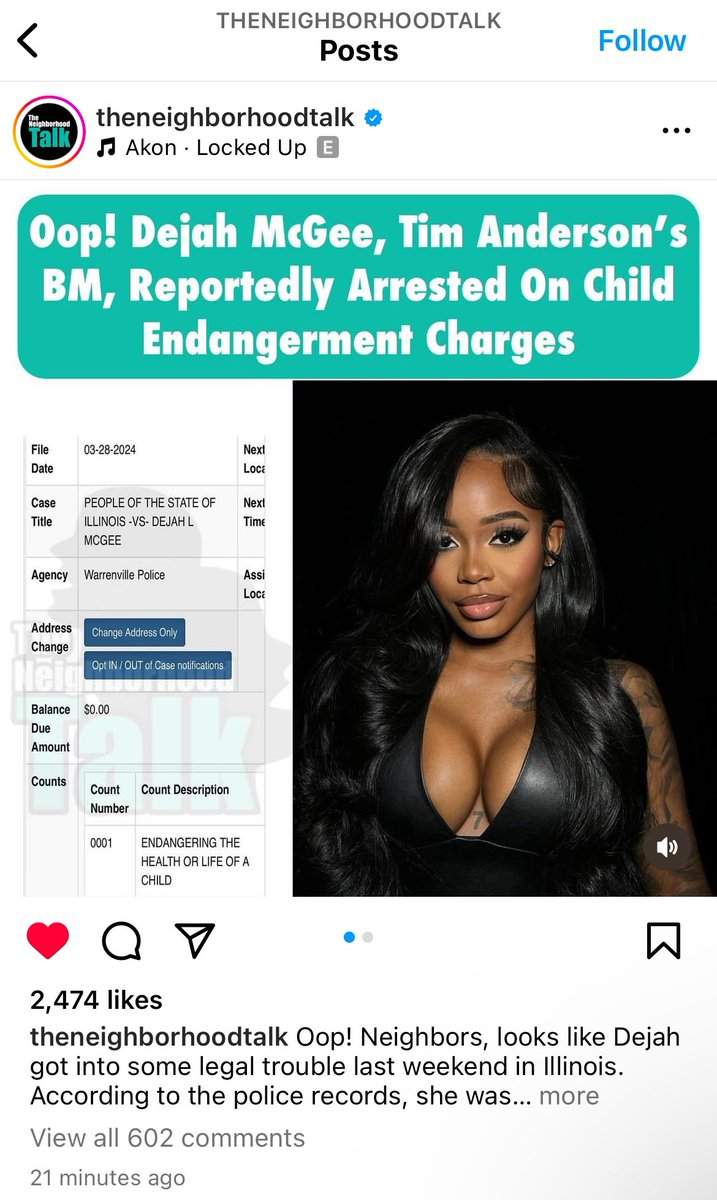 KiwiSevn's tweet photo. @alexasosexyy I did and I’m happy for that kid.
I’m sure you saw this, and all the other pending driver licenses cases, Evictions and a eviction lawsuit, Plus the child endangerment charge for fleeing from the cops😊
#Dejahlanee
#Chicago
#Timanderson
#KARMA https://t.co/7SDxYIlgXQ