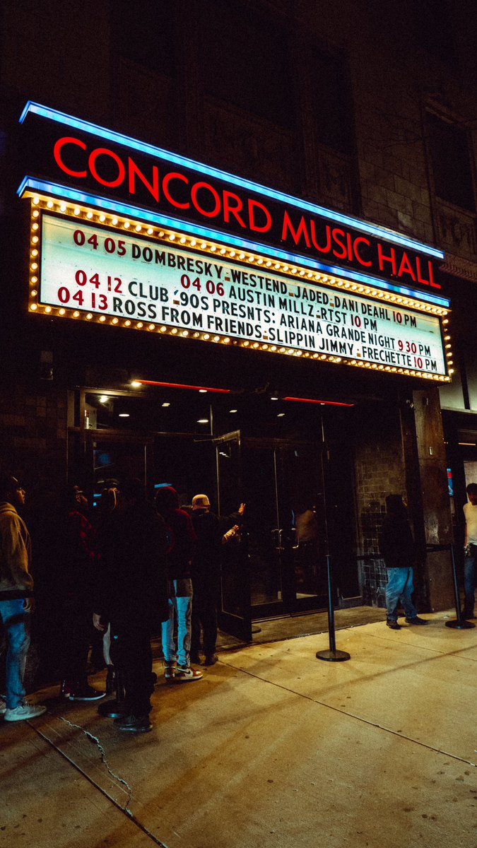 Doors are open for @AUSTINMILLZ w/ RTST!! The party has officially started + the room is filling up quick for this sold out show! Get here now! 📸 @melbrunelle