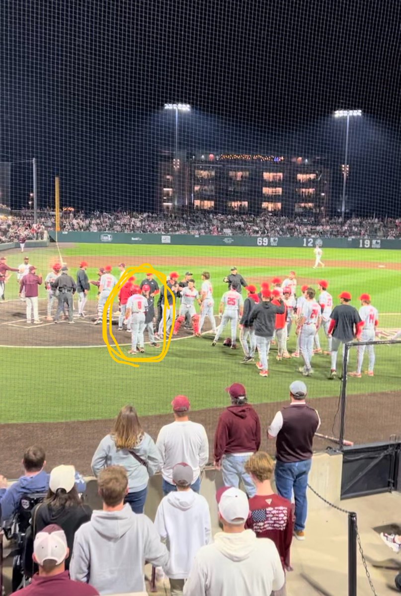 You’re telling me the guy that hit the go ahead HR didn’t get ejected…? @SEC