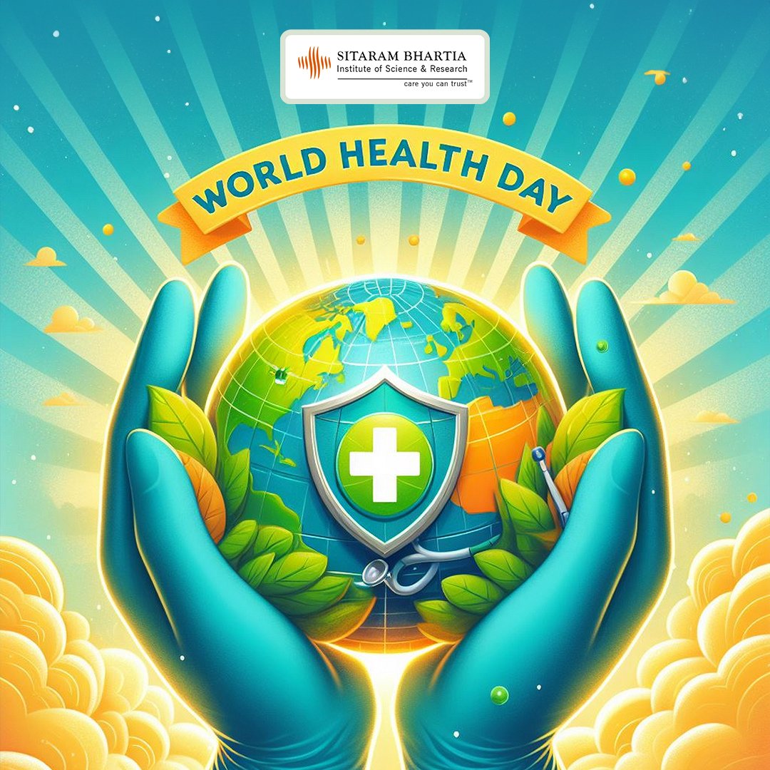From the heart of healthcare, we celebrate World Health Day with a commitment to promoting wellness, resilience, and equitable access to care for all. Together, let's build a healthier, happier world. 💙🌍 
.
.
.
.
.
.
#WorldHealthDay #HealthForAll