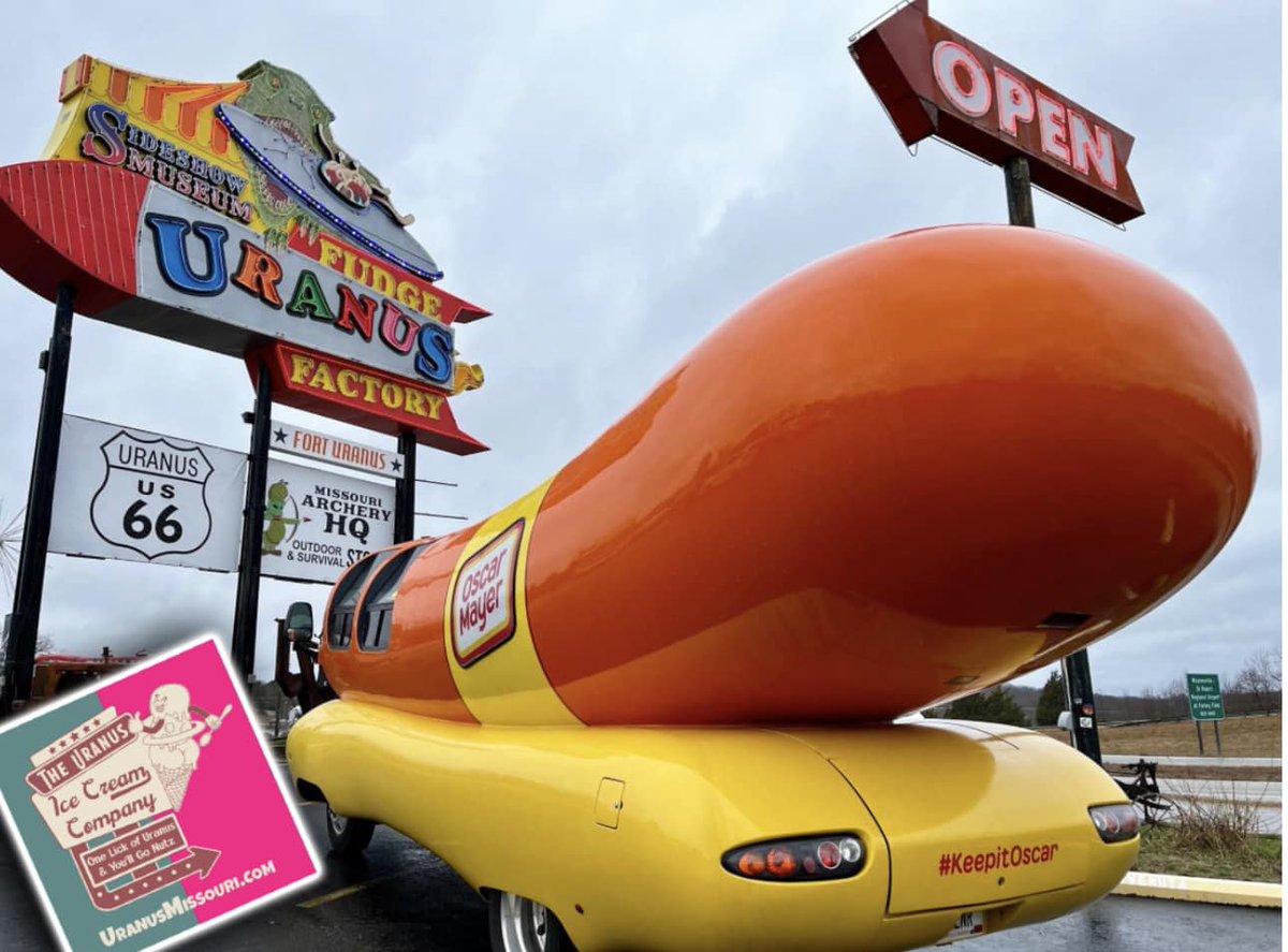 Don’t forget to stop by and get The Mayor’s Big Weiner in Uranus! It's only available at the The Uranus Ice Cream Company But you can get one of our awesome Tees at uranusgeneralstore.com/uranus-apparel…