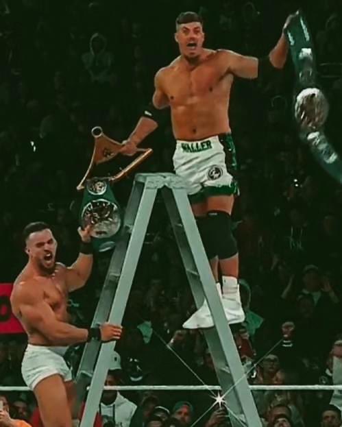 From kicking Captain Keato’s ass in Dapto to the Grandest Stage of Them All. Congrats to Grayson Waller! (And Austin Theory too, I guess) #WrestleMania