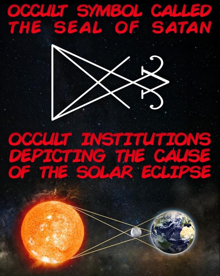 Do you ever wonder why Satanic symbolism  is stamped all over the heliocentric theory? The devil’s in the details, folks. Research #flatearth