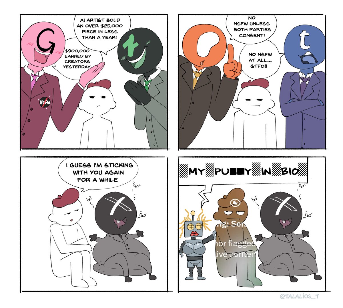 The suffering of artists👩‍🎨👨‍🎨