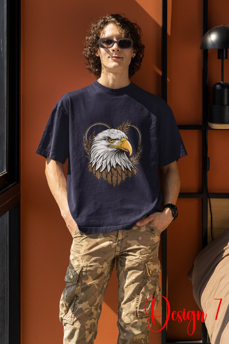 Fly high with our Eagle T-shirt collection! 🦅 Whether you're a proud eagle fan or lover of majestic birds, our unisex graphic tees are designed to impress. #EagleTee #GraphicTee #EagleFans #UnisexFashion #EtsyShop #GiftIdeas #BirdLovers #EagleLove