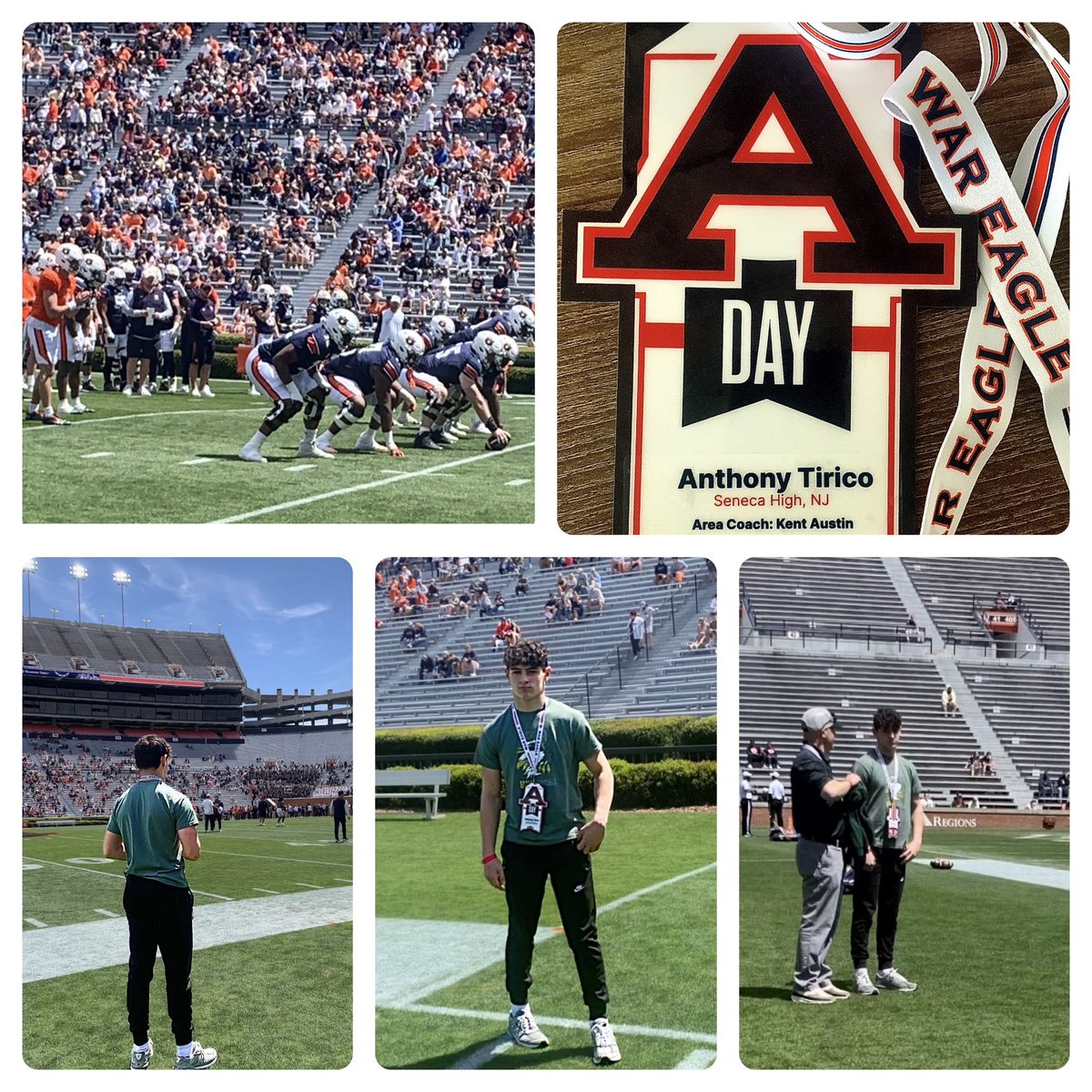 Great weekend on the Plains! @AuburnFootball #WarEagle 🦅 🦅 @senecafootball @SenecaFamily @CoachHughFreeze @DerrickDnix @ColePinkston @biancajamese @G_miller11 @NJFCA @WJFCA2020 @SJGridironGang @McGurkSports @HSSportsNJ @kminnicksports @Mtrible @sojerseysports @SMontoyaMP…