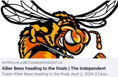 PetroliaIndie's tweet image. Killer Bees beat Tillsonburg 3-2 in OT petrolialambtonindependent.ca/2024/04/06/kil… via @PetroliaIndie #WOSHL