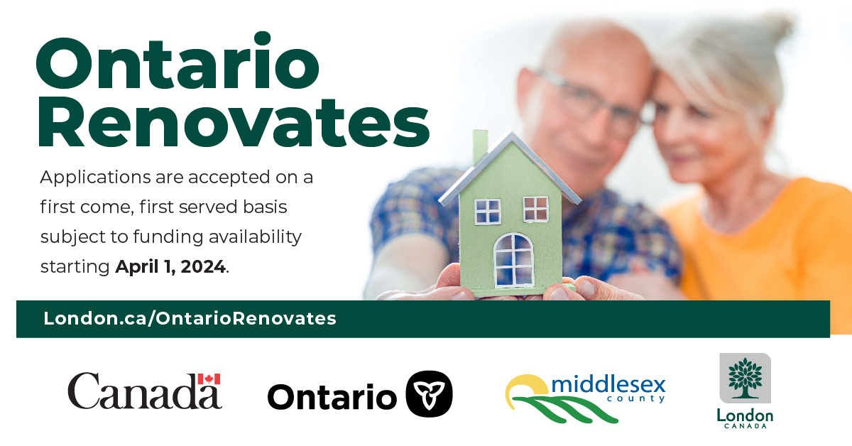 Grab bars, accessible shower stalls & chair lifts are some of the upgrades qualified applicants can make through the Ontario Renovates Program. This program offers financial assistance to low-to-medium income #LdnOnt households. Learn more: bit.ly/3Ihdjpo