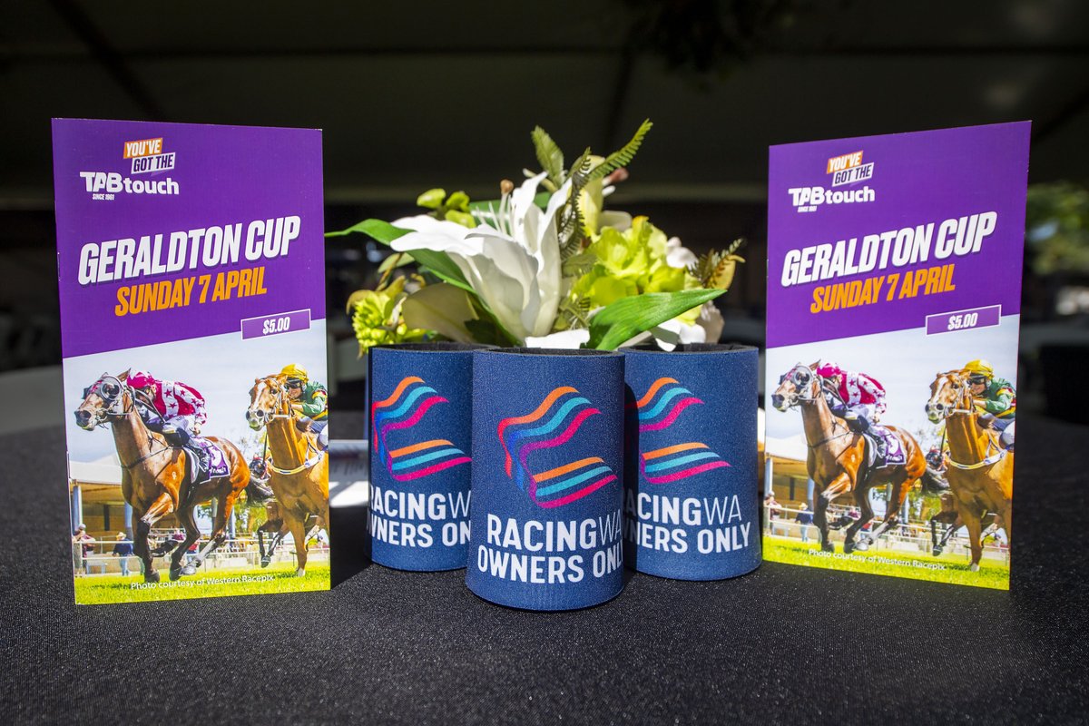 All set for 2024 @TAB_touch Geraldton Gold Cup Day @GeraldtonTurfCl #WesternRacepix #GeraldtonGoldCupDay