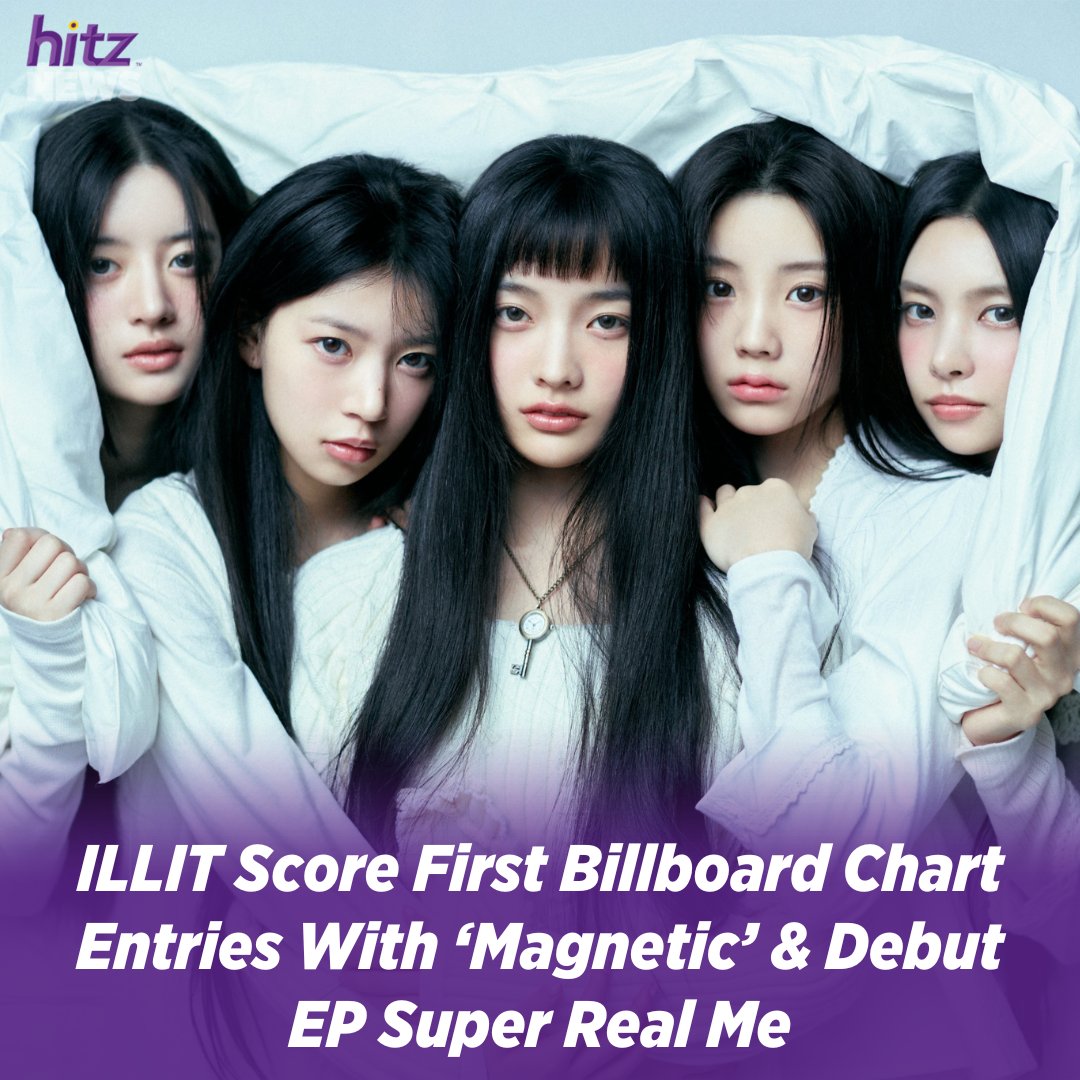 We're magnetic towards #ILLIT 🧲 

Have you tried the magnetic dance yet? 👀⬇️ #HITZNews #HITZCelebes 

[📸 billboard]