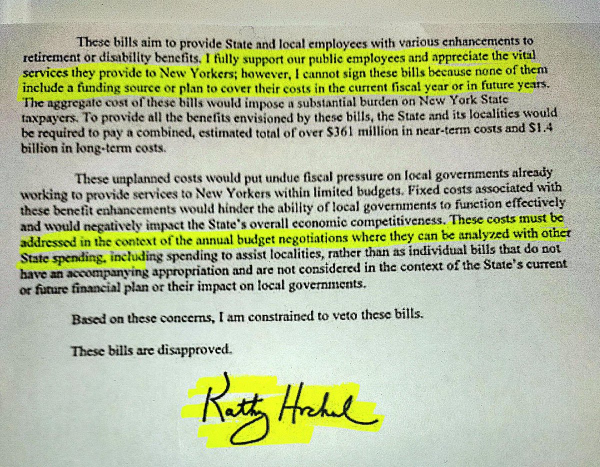 Now is the time to get the 20-year pension over the finish line for the over 1100 men and woman who serve New Yorkers each day. Thank you @CarlHeastie and @AndreaSCousins for including us in your one-house budgets. @GovKathyHochul its now your time to stand with our officers .