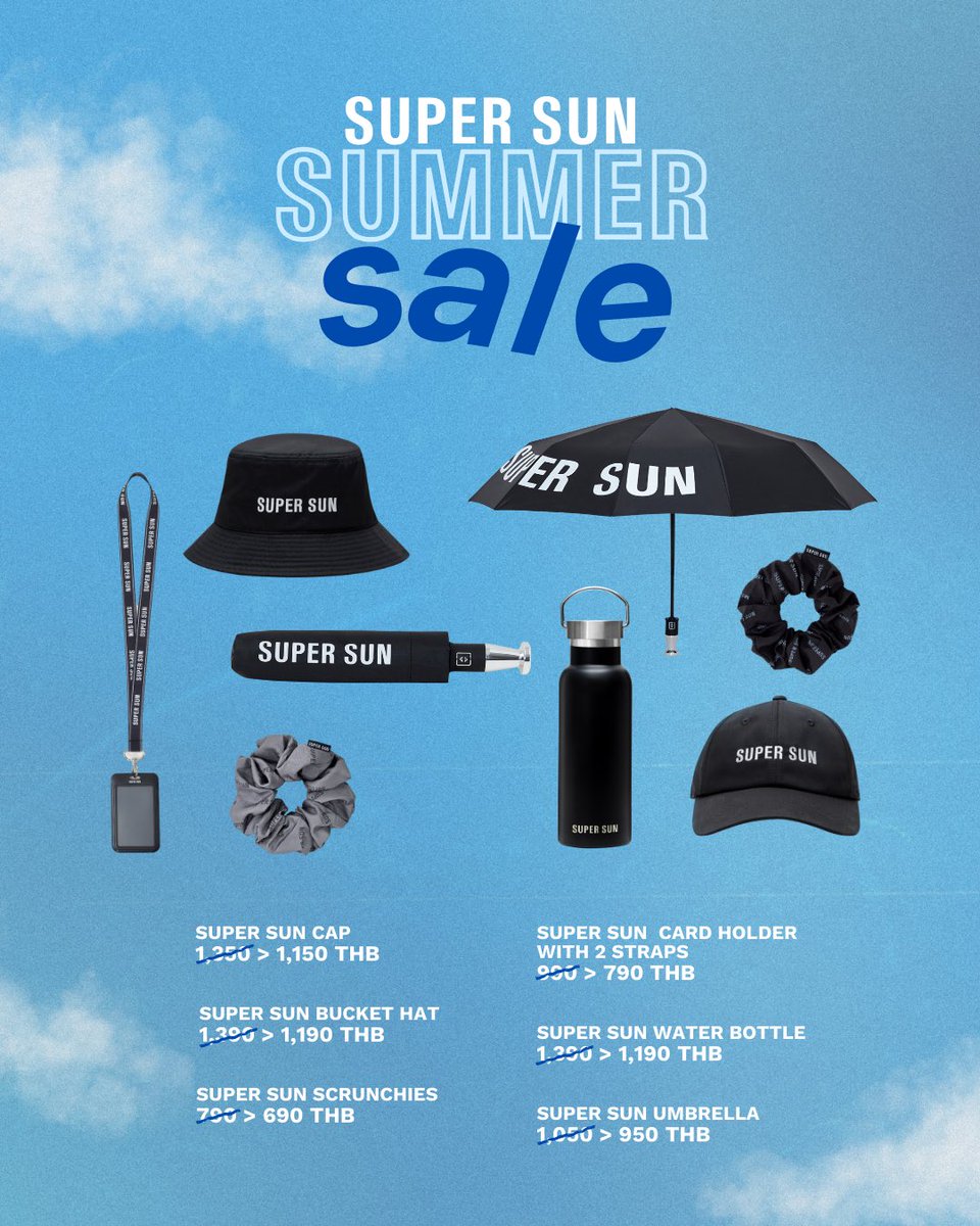 Summer Savings Alert! Selected items from our iconic 'Everyday Everywear' collection are now on sale! Don't miss out on this limited-time opportunity to upgrade your summer style. ☀️ Starting April 7th until April 30th, 11:59 PM at supersunstore.com #SuperSun…