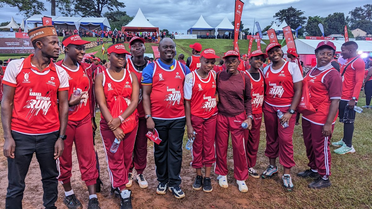 @TRICONAOfficial already in lubiri for  #KabakaBirthdayRun2024 together with Oweek. Choltilda Nakate