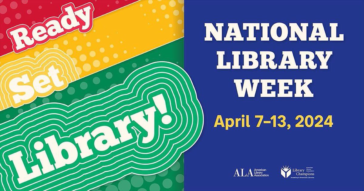 Join us in celebrating the incredible role that libraries play in our communities. From providing access to knowledge and information to fostering a love for reading and learning, libraries are truly invaluable. #NationalLibraryWeek #LibrariesTransform #NLW24 @ALALibrary