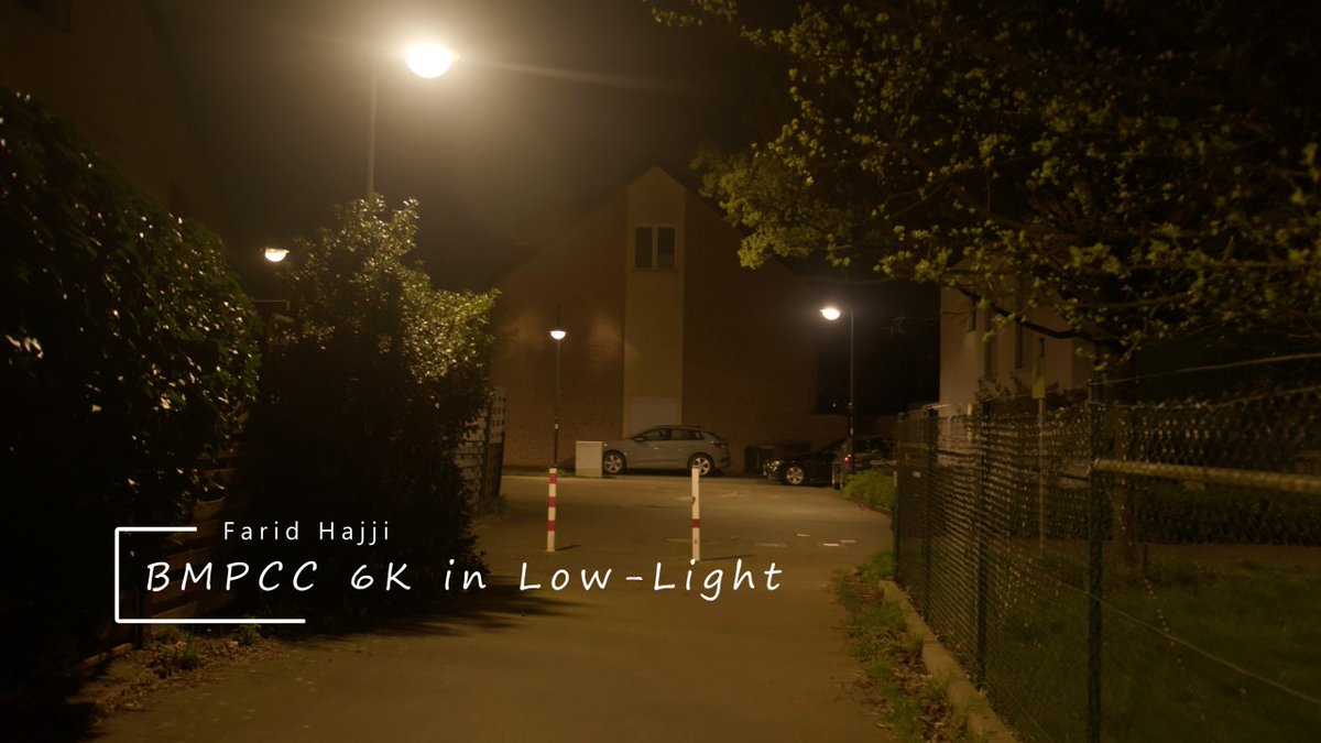 Testing Blackmagicdesign's BMPCC-6K in low-light conditions.

Link to the video below ⬇️