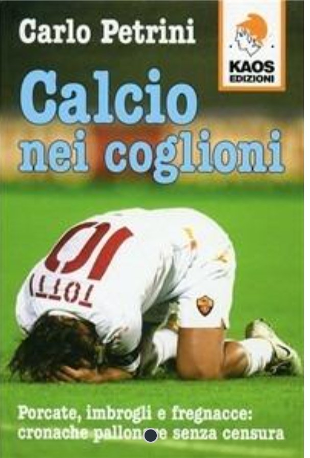 libro di oggi:                          
📘 Calcio nei coglioni - Carlo Petrini 
#nonleggere #guardarelefigure #libridellacultura(?!) #cultura #librodelgiorno #Sangiuliano