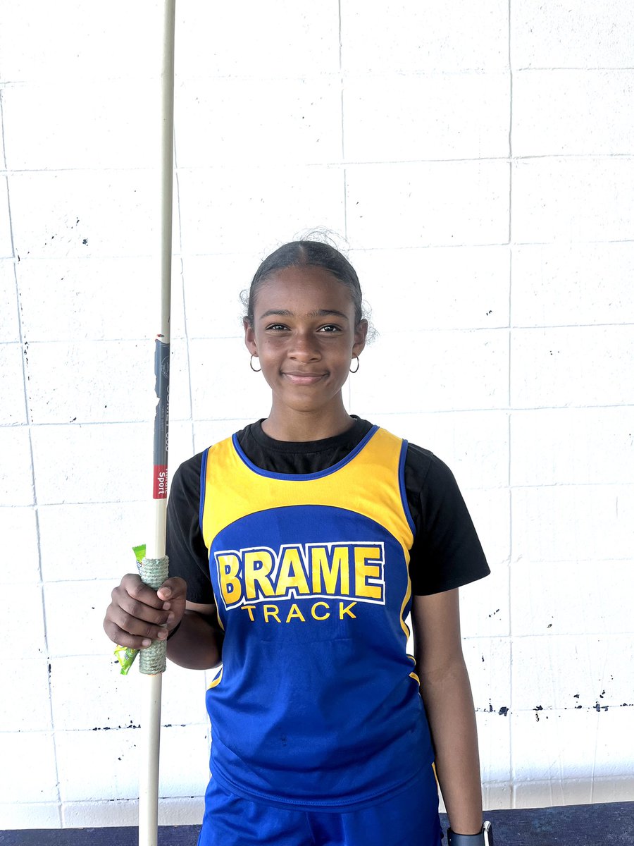 Congrats Bailee on winning the District Championship as a Javelin thrower (109ft) Furthermore, Bailee couldn’t participate in the sprinting events due to being a 6th grader. 🤷‍♂️😆 She has to wait her turn. #Flash <a href="/riptide14u/">TxRiptide14u</a> <a href="/TxRiptide07/">TEXAS RIPTIDE</a> <a href="/SamCamp50/">Sam Campbell</a>