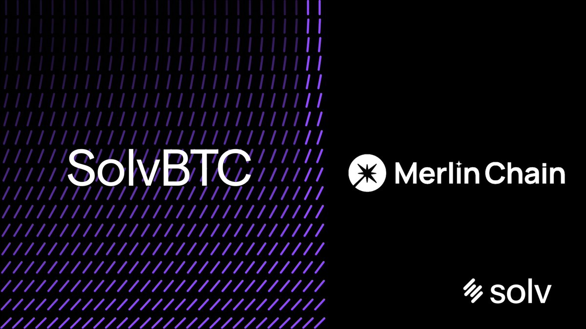 [BTCFi x @SolvProtocol x @MerlinLayer2 Combo-Airdrop Strategy] BTCFi is constantly growing, and the LST of BTC is one of the potential areas. ▶︎ @SolvProtocol (backed by Binance Labs) has launched SolvBTC, the liquid interest bearing BTC. ▶︎ It's attracted $154M of BTC…