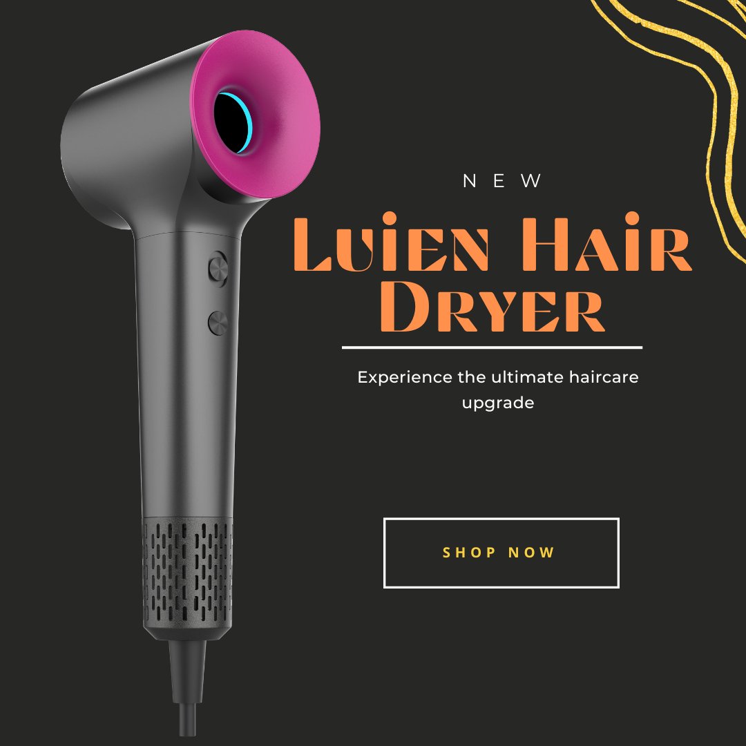 Level Up Your Hair Routine! #LUIEN Powerful Performance Hair Dryer ✨
link: luien.com/products/luien…