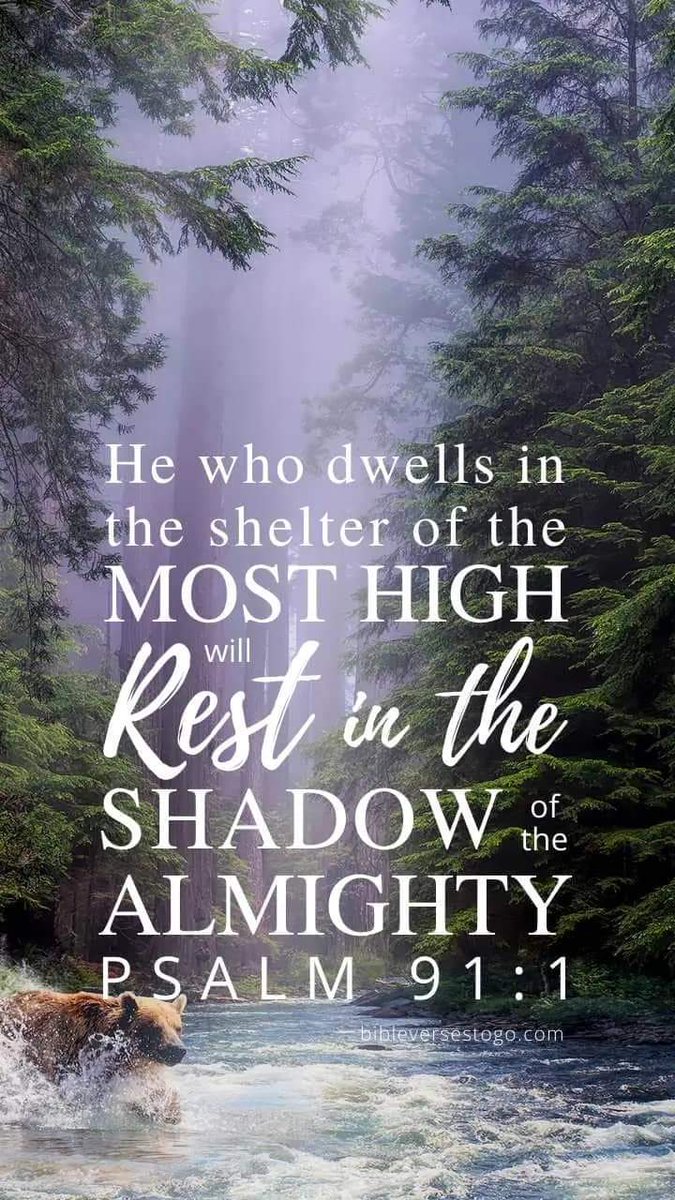 Thank You Almighty God. You have always been my shelter, refuge, and strength.